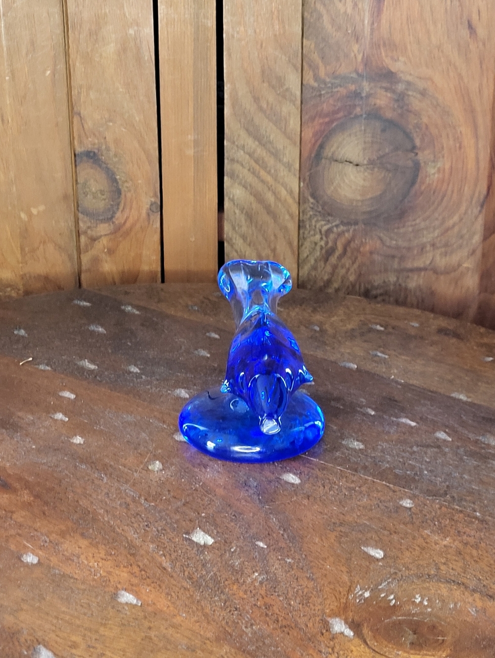 Blue Glass Creature - Picture 4 of 13